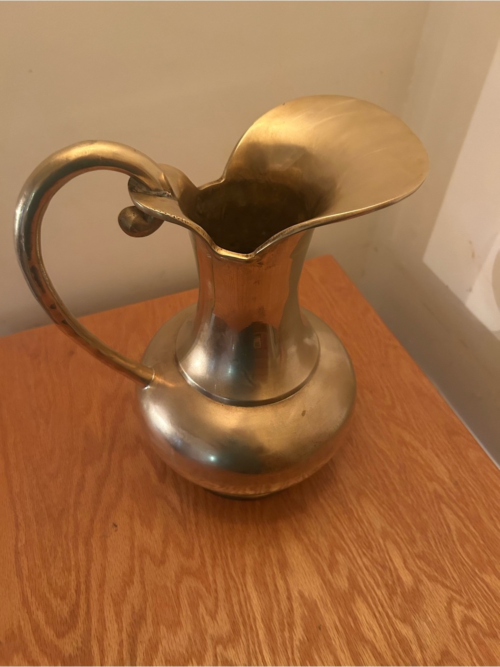 Brass Pitcher Jug - Gold Finish Decorative Serveware